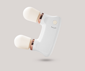 Mini Massager | White | Dual Head | 5 Modes | Quiet | USB-C Rechargeable