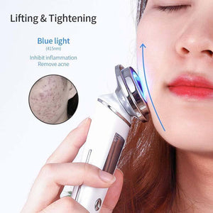 Face Sculpting Tool | Portable | EMS | LED Photon | Hot Compress | Skin Firming Vibration
