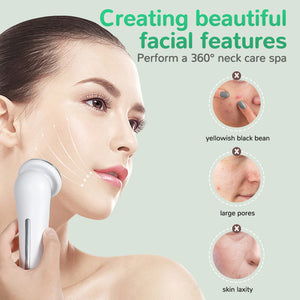 LED Facial Massager | Cold Photon | EMS | Hot Compress | Skin Rejuvenation Wand