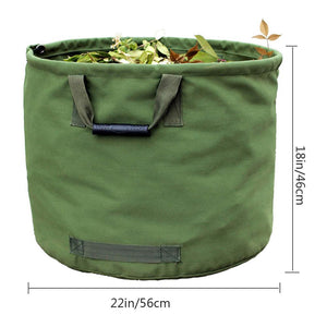 Durable Leaf Collection Bag | Green | Reusable Garden Waste Sack