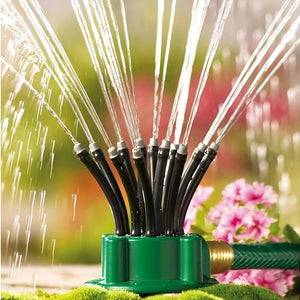 3pc 360° Multi-Head Garden Sprinkler Set | Efficient Lawn Watering | Irrigation Kit