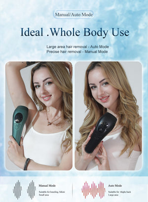 Light Spot Hair Removal Device | Smooth Skin Tech | IPL Beauty Tool | Grey