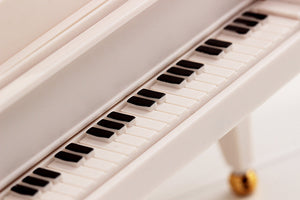 Grand Piano Music Box | Black | Classical Ballerina Dancer | Regular Size