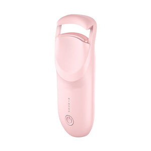 Heated Eyelash Curler | USB-C Rechargeable | Fast Heating | Long-Lasting Curl | Pink