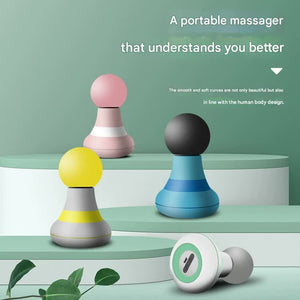 Mini Fascia Massage Gun | Deep Tissue Percussion | Quiet Motor | Portable Design | Green