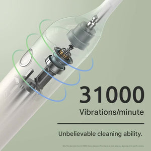 Sonic Electric Toothbrush | 31000 VPM | 4 Modes | Soft Bristles | Pink