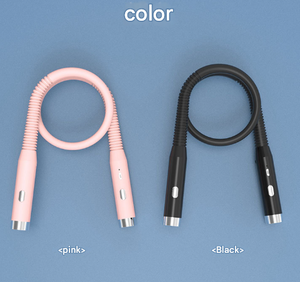 Hands-Free LED Neck Reading Light | USB Rechargeable | 3 Colour & Brightness Modes | Flexible Gooseneck | Black
