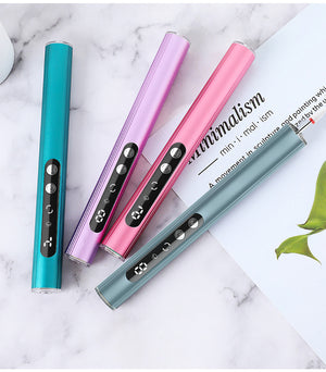 Electric Nail Drill Pen with UV Lamp | Rechargeable | All-in-One Manicure Pedicure Kit | Blue
