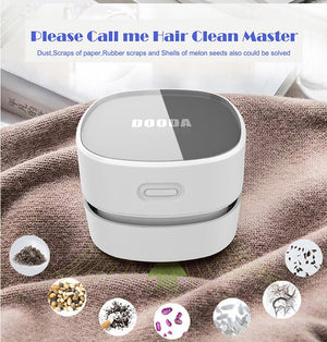Mini Desktop Vacuum | Rechargeable Cordless | Desk, Keyboard, Crumb & Dust Cleaner | Green