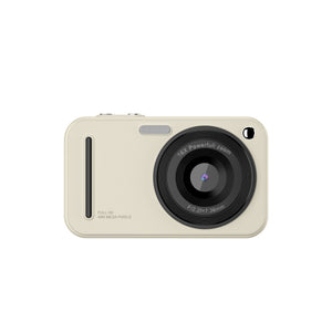 Digital Camera 48MP | 16x Zoom & Autofocus | Full HD Vlogging Camera | Beige