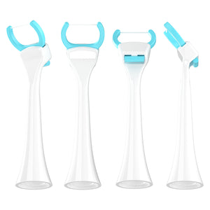 Sonic Toothbrush & Power Flosser Kit 2-in-1 | 3 Modes | IPX7 Waterproof | Travel Case | White