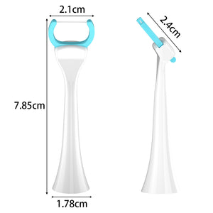 Sonic Toothbrush & Power Flosser Kit 2-in-1 | 3 Modes | IPX7 Waterproof | Travel Case | White + 50 Floss Heads