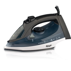 Electric Steam Iron 2200W | Ceramic Soleplate | Vertical Steam Function | Blue