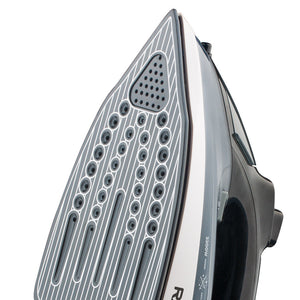 Electric Steam Iron 2200W | Ceramic Soleplate | Vertical Steam Function | Blue