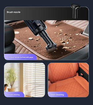 Cordless Handheld Vacuum & Blower | Brushless Motor | Digital Display | Black & Grey