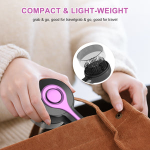 Electric Scalp Massager & Essential Oil Applicator Brush | 360° Kneading | USB-C Rechargeable | Grey