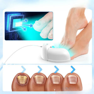 Portable UV LED Nail Lamp | Open Arch Dryer | Smart Sensor & 3 Timers | White Finish