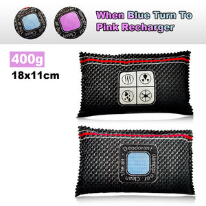 Car Dehumidifier Moisture Absorber Bag | Windscreen & Microwave Dryer | Reusable Air Purifier