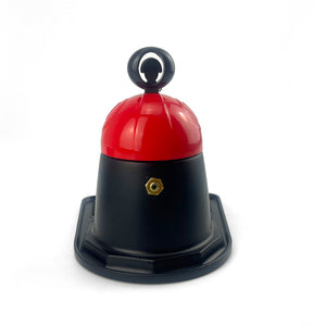 Red Mini Espresso 2-Cup Ceramic Coffee Maker | Moka Coffee Maker | Italian Classic Design