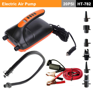 Electric 20PSI HT-782 High-Pressure SUP Electric Air Pump | 12V DC | Paddle Board