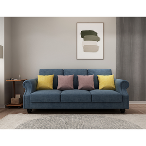 The Cozy Cloud 3 Seater Sofa | Soft Cushioned Lounge Seating | Modern Minimalist Design