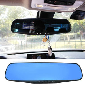 Car Rearview Backup Mirror HD | 1080P | FREE Recorder Camera