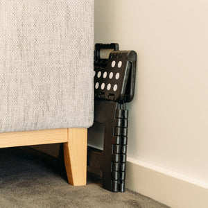 Stool | Portable Plastic Foldable Chair | Outdoor Bathroom Kitchen | Adult | Kids | Black