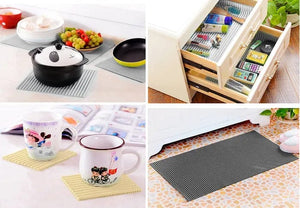 Kitchen Placemat Drawer Liner | Non-Slip EVA Plastic | Waterproof Grip Mat | 30x150cm | 420GSM