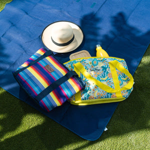 6L Food Safe Insulated Jumbo Cooler Tote | Rainbow | Large Capacity