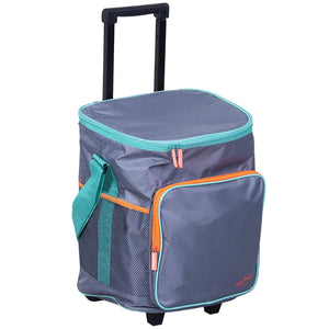 Lazy Dayz Jumbo Trolley Cooler | Insulated | Large Capacity for Outdoor & Travel Use