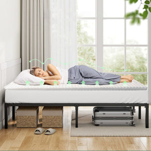 6cm Memory Foam Mattress Topper | Bamboo Cover | Queen Size