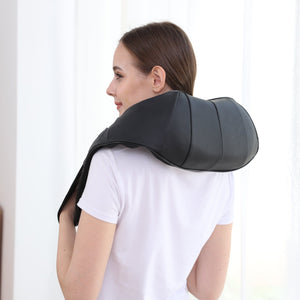 Heated Shiatsu Neck Massager | Deep Tissue Massage | Pain Relief | Adjustable Settings