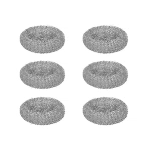6 Pack Household Cleaning | Stainless Steel Jumbo Scourers