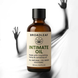 Broadleaf Hemp™ Intimate Oil | Hemp & Camelina + Rose | 50ml