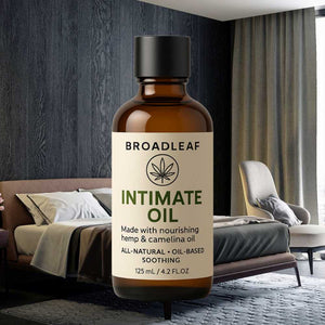 Broadleaf Hemp™ Intimate Oil | Hemp & Camelina + Rose | 50ml