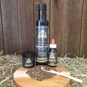 Vital Equine | Hemp Starter Pack | Turmeric Hemp Oil + Lemon Myrtle Balm