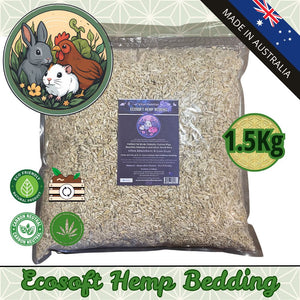 Ecosoft Hemp Bedding | Natural | 10L ±1.5kg