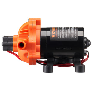 Diaphragm Pump 3.5GPM | 13.25L/min | 3-Chamber Water Pump with Pressure Switch