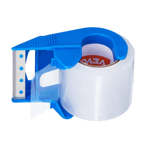 Packing Tape | 6 Rolls 25 Yards Clear 2.7 Mil with Dispenser