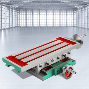 Compound Milling Machine Table | 450x170mm 2-Axis Cross Slide Drill Vice