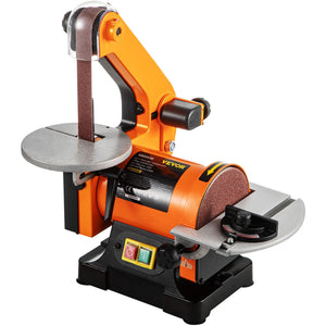Belt & Disc Sander | 300W 1"x30" Belt with Disc | Variable Speed Grinder