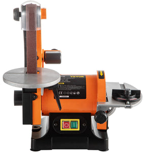 Belt & Disc Sander | 300W 1"x30" Belt with Disc | Variable Speed Grinder