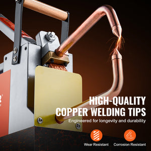 Portable Spot Welder | 1/8 Inch Thick Capacity | 8KVA Input Handheld Welding Gun for Carbon Steel & Aluminium Sheet