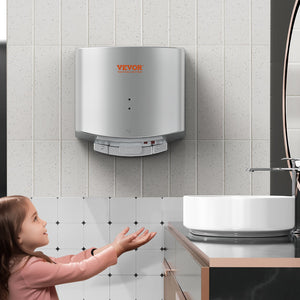 Commercial Hand Dryer 1400W | Automatic High-Speed Warm Air | Low Noise Design