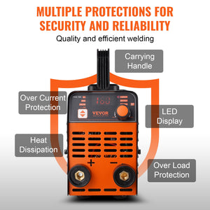 ARC Stick Welder | 220V 120A 2-in-1 Lift TIG Welding Machine