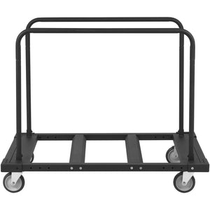 Drywall Cart 1800lbs Capacity | 45.28"x29.13" Deck | Heavy Duty Panel Dolly with 5" Swivel Wheels | For Sheetrock, Lumber & Wall Panel Handling