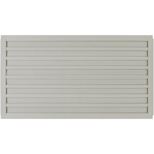 Slatwall Panels 121.9x30.48cm Gray | Set of 2 Heavy Duty Garage & Retail Display Panels