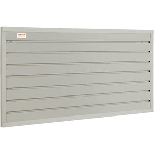 Slatwall Panels 121.9x30.48cm Gray | Set of 2 Heavy Duty Garage & Retail Display Panels