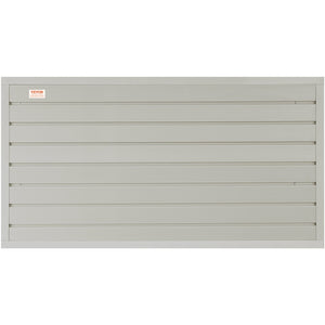 Slatwall Panels 121.9x30.48cm Gray | Set of 2 Heavy Duty Garage & Retail Display Panels