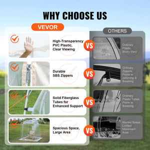 Sports Tent | Instant 1 Person Bubble Shelter | Clear Weatherproof Design for Outdoor Viewing